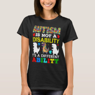 Autisme is geen handicap maar een andere mogelijkh t-shirt