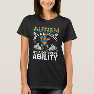 Autisme is geen handicap, maar een andere vaardigh t-shirt
