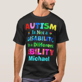 AUTISME is geen handicap T-shirt