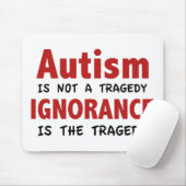 Autisme is geen tragedie, onwetendheid is de trage muismat (Met muis)