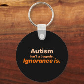 Autisme is geen tragedie sleutelhanger (Voorkant)