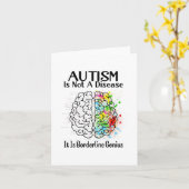 Autisme is geen ziekte maar een ziekte die grenzel kaart (Gele Bloem)
