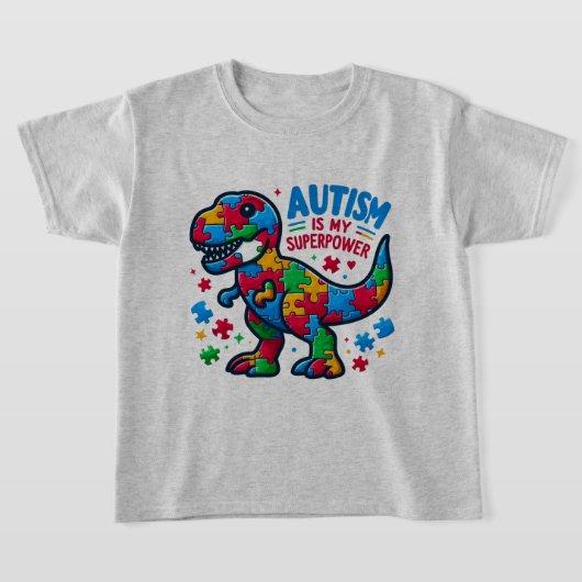 Autisme is het T-shirt van mijn Superpower Kindere (Laagn)