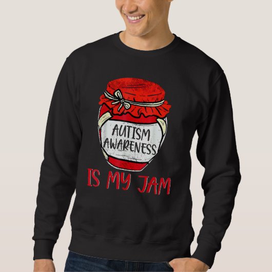 Autisme is mijn Jam Cute Meme Autistic Super Trui (Voorkant)
