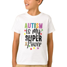 Autisme is mijn Super Power Kind T-shirt