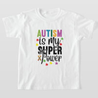 Autisme is mijn Super Power Kind T-shirt