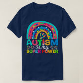 Autisme is mijn superkracht ADHD Puzzle Autisme Aw T-shirt (Design voorkant)