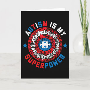Autisme Is Mijn Superkracht Autisme Bewustzijn Aut Kaart