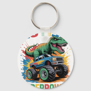 Autisme is mijn superkracht Dino T Rex Monster Tru Sleutelhanger