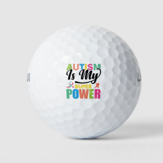 Autisme is mijn superkracht golfballen