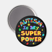 Autisme is mijn superkracht magneet (Voorkant / Achterkant)
