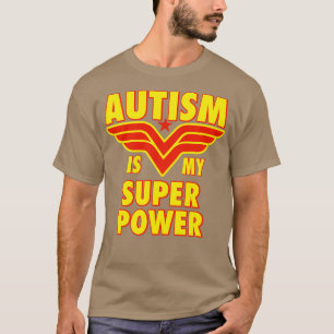 Autisme is mijn superkracht t-shirt
