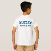 Autisme is mijn superkracht! Wat is de jouwe? T-shirt (Achterkant volledig)