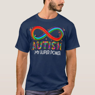 Autisme is mijn supermacht Autism Awareness5 T-shirt