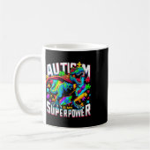 Autisme is mijn Superpower Autisme Bewustzijn T-re Koffiemok (Links)