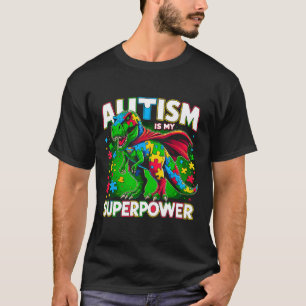 Autisme is mijn Superpower Autisme-bewustzijn T-shirt