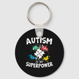 Autisme is mijn Superpower Autist Asd Disorder Aut Sleutelhanger