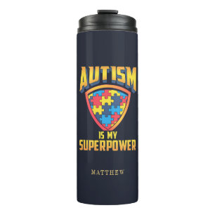 Autisme is mijn Superpower Autistic Support Awaren Thermosbeker
