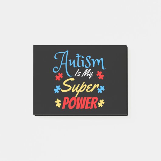 Autisme is mijn Superpower Post-it® Notes (Voorkant)