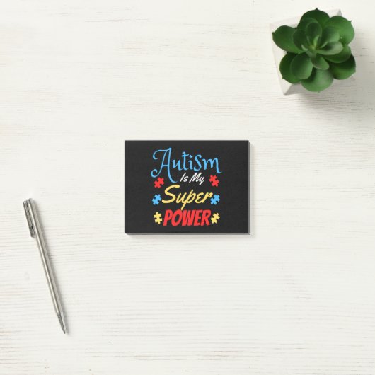 Autisme is mijn Superpower Post-it® Notes (Kantoor)