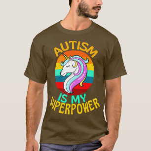 Autisme is mijn Superpower Unicorn Lover T-shirt