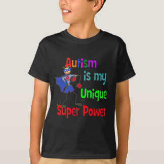 Autisme is mijn unieke superkracht t-shirt