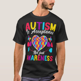 Autisme is niet alleen een bewustzijn Autisme Awa T-shirt