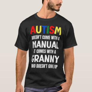Autisme is niet voorzien van een handleiding met e t-shirt