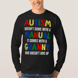 Autisme is niet voorzien van een handleiding met e t-shirt