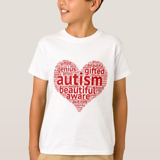 Autisme is prachtig t-shirt (Voorkant)
