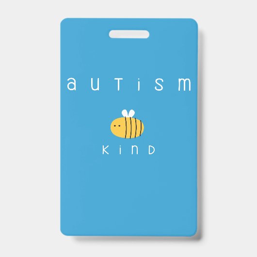 autisme is vriendelijk badges (Front)