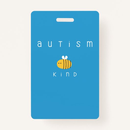 autisme is vriendelijk badges (Achterkant)