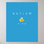 autisme is vriendelijk Poster & Prints (Voorkant)