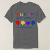 autisme itx27s geen mogelijkheid itx27s een andere t-shirt (Design voorkant)