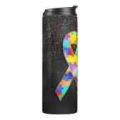 Autisme je weet nooit hoe sterk je bent thermosbeker (Gedraaid links)