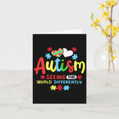 Autisme Kaart (Gele Bloem)