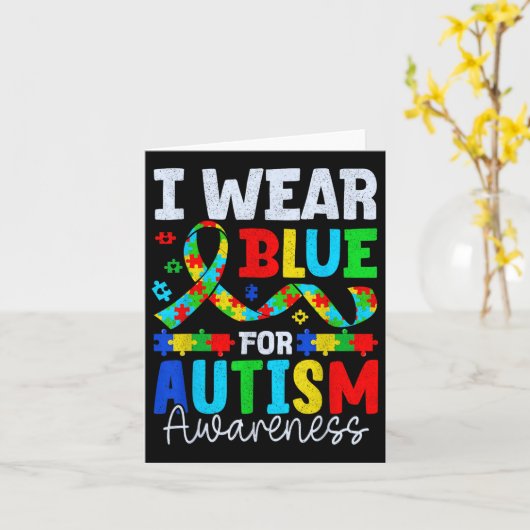 Autisme Kaart (Gele Bloem)