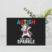 Autisme kan mijn fonkelende eenhoornbewustzijn nie kaart (Staand voorkant)