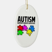 Autisme Keramisch Ornament (Rechts)
