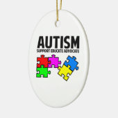 Autisme Keramisch Ornament (Links)