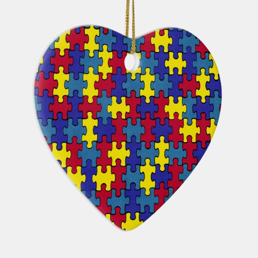 Autisme Keramisch Ornament (Rechts)