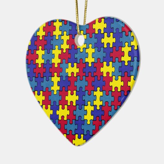 Autisme Keramisch Ornament (Links)