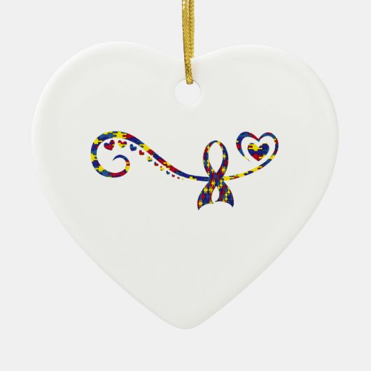 Autisme Keramisch Ornament (Voorkant)