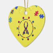 Autisme Keramisch Ornament (Links)