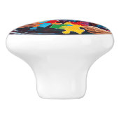 Autisme Keramische Knop (Zijkant)