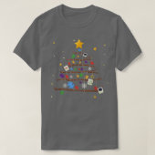 Autisme kerstboom - Puzzle Piessenbewustmakingsdag T-shirt (Design voorkant)