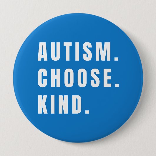 Autisme Kies soort Button modern (Voorkant)