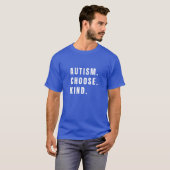 autisme kies soort modern T-shirt (Voorkant volledig)