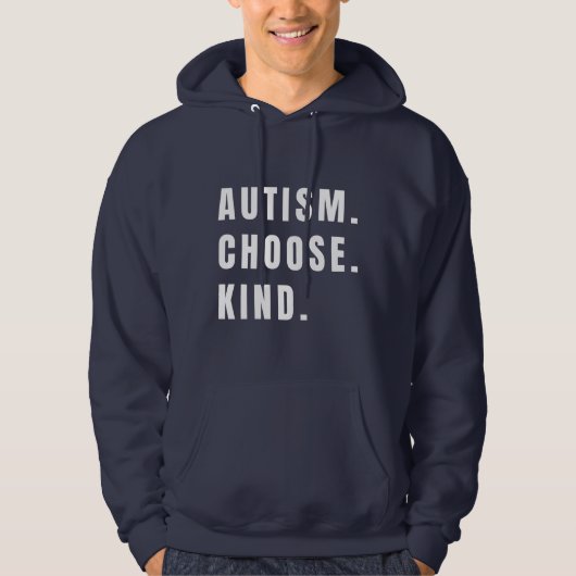 autisme kies soort Pullover Hoodie modern (Voorkant)