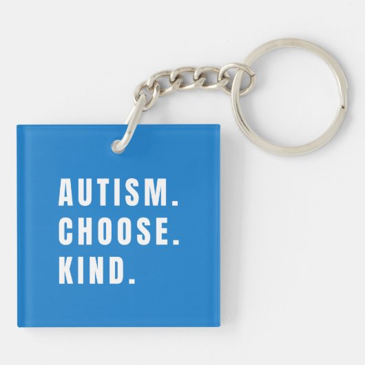 Autisme Kies soort Sleutelhanger modern (Achterkant)